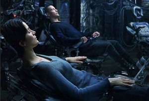 Trinity ja Neo Matrixissa